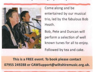 Celebrating Age Wiltshire - Live Concert at Minety Village Hall
